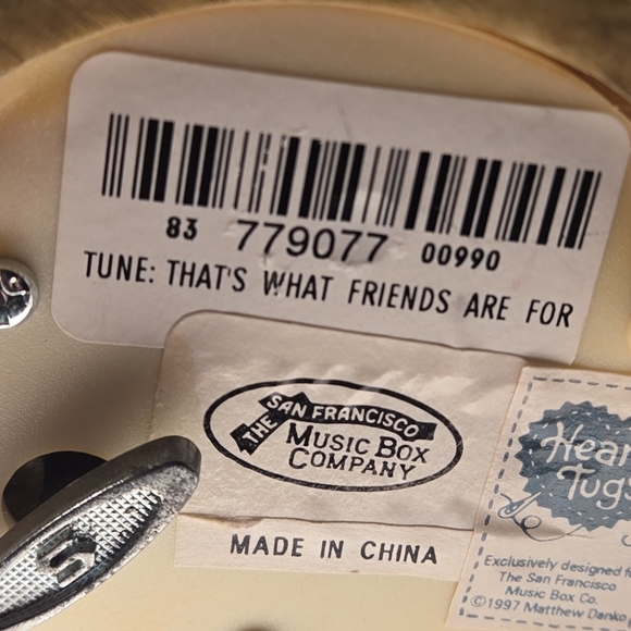 San Francisco Music Box Company - Tune: That's What Friends Are For - 1997 - Picture 8 of 9